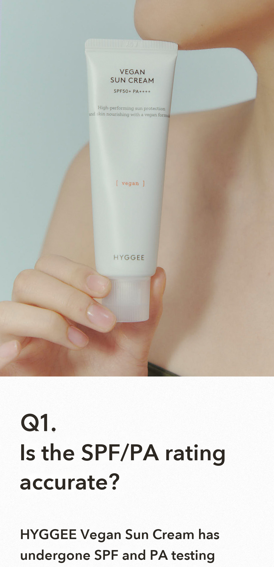 HYGGEE Vegan Sun Cream detail 19