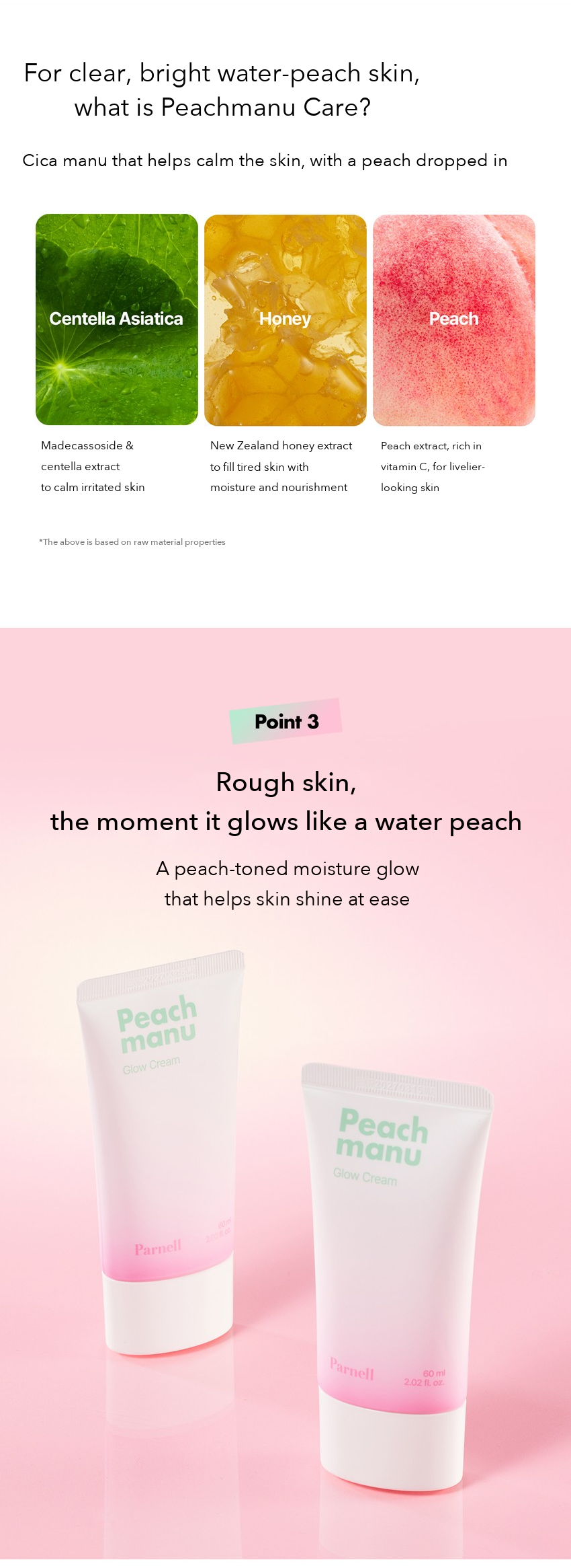 PARNELL Peachmanu Glow Cream detail 06