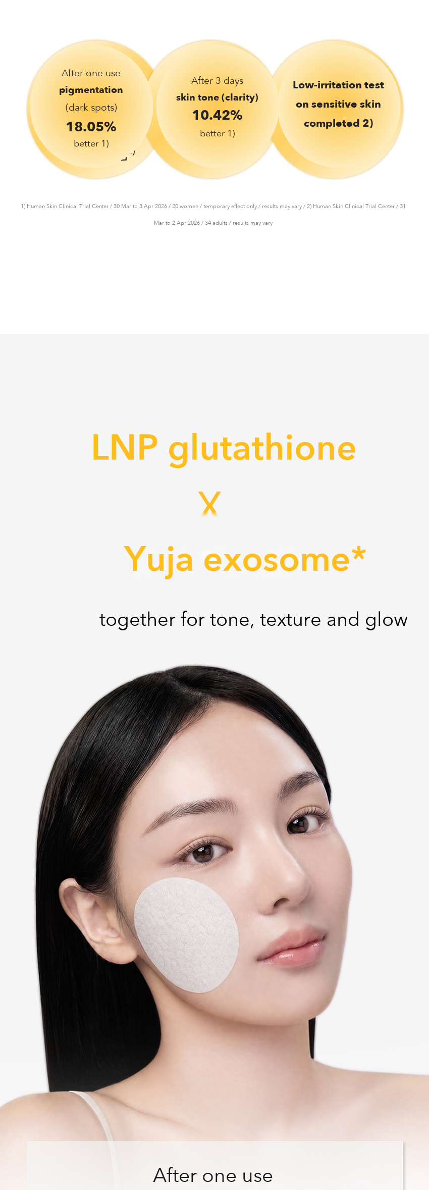 DERMAFIRM Glutathione Exosome Spot Toning Pad detail 02