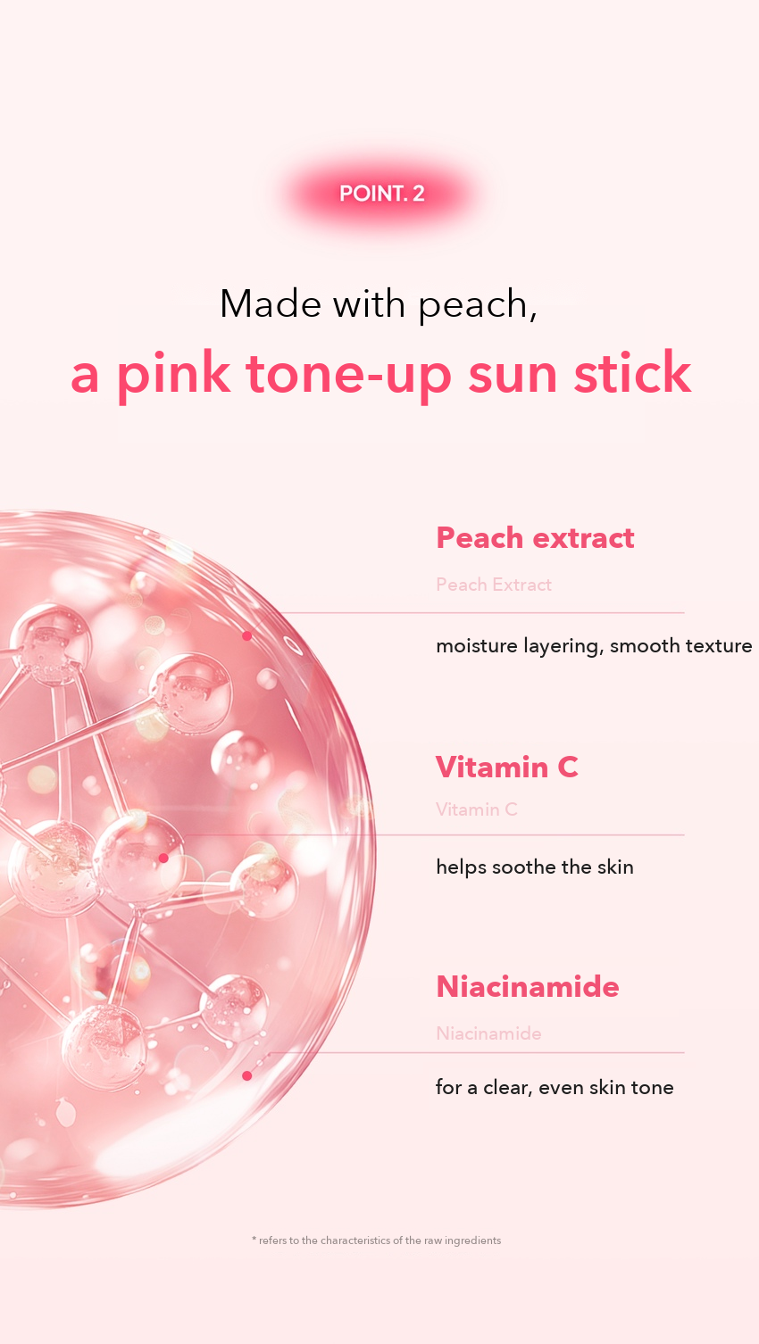MOMMY CARE Peach Tone-Up Sun Stick detail 10