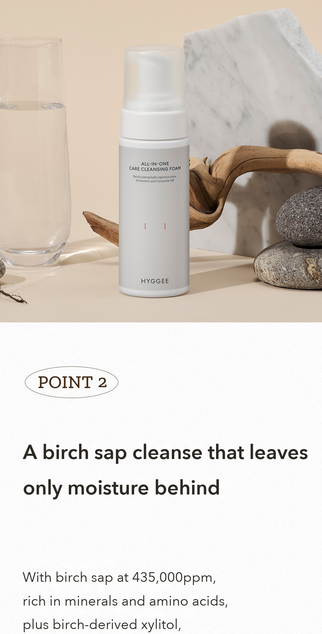 HYGGEE All-In-One Care Cleansing Foam detail 5
