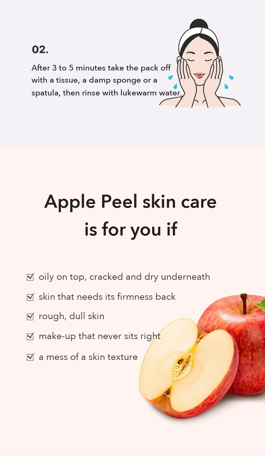 INGREDIENT EDITOR Apple Peel Wash-off Mask detail 8