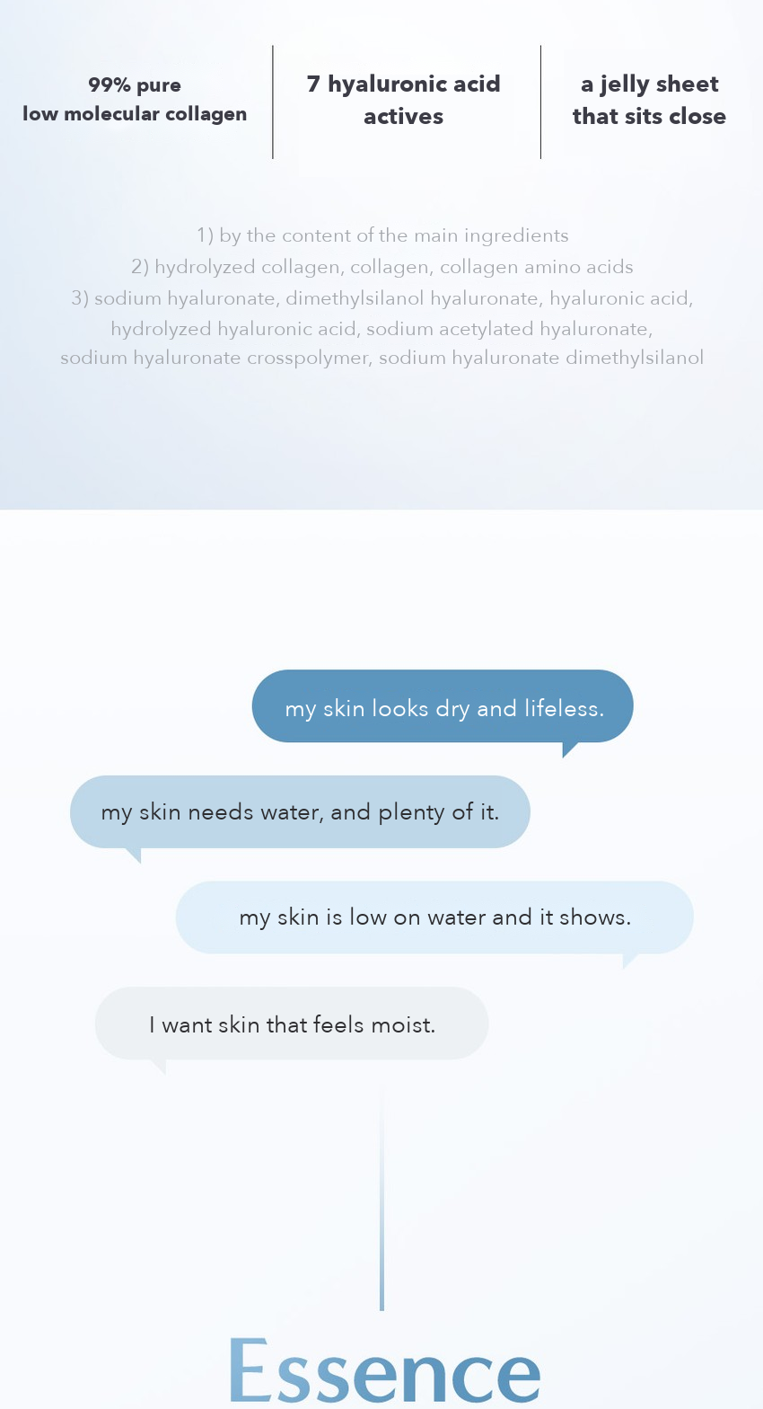 AROCELL Hyalcollagen Essence Sheet Mask detail 02