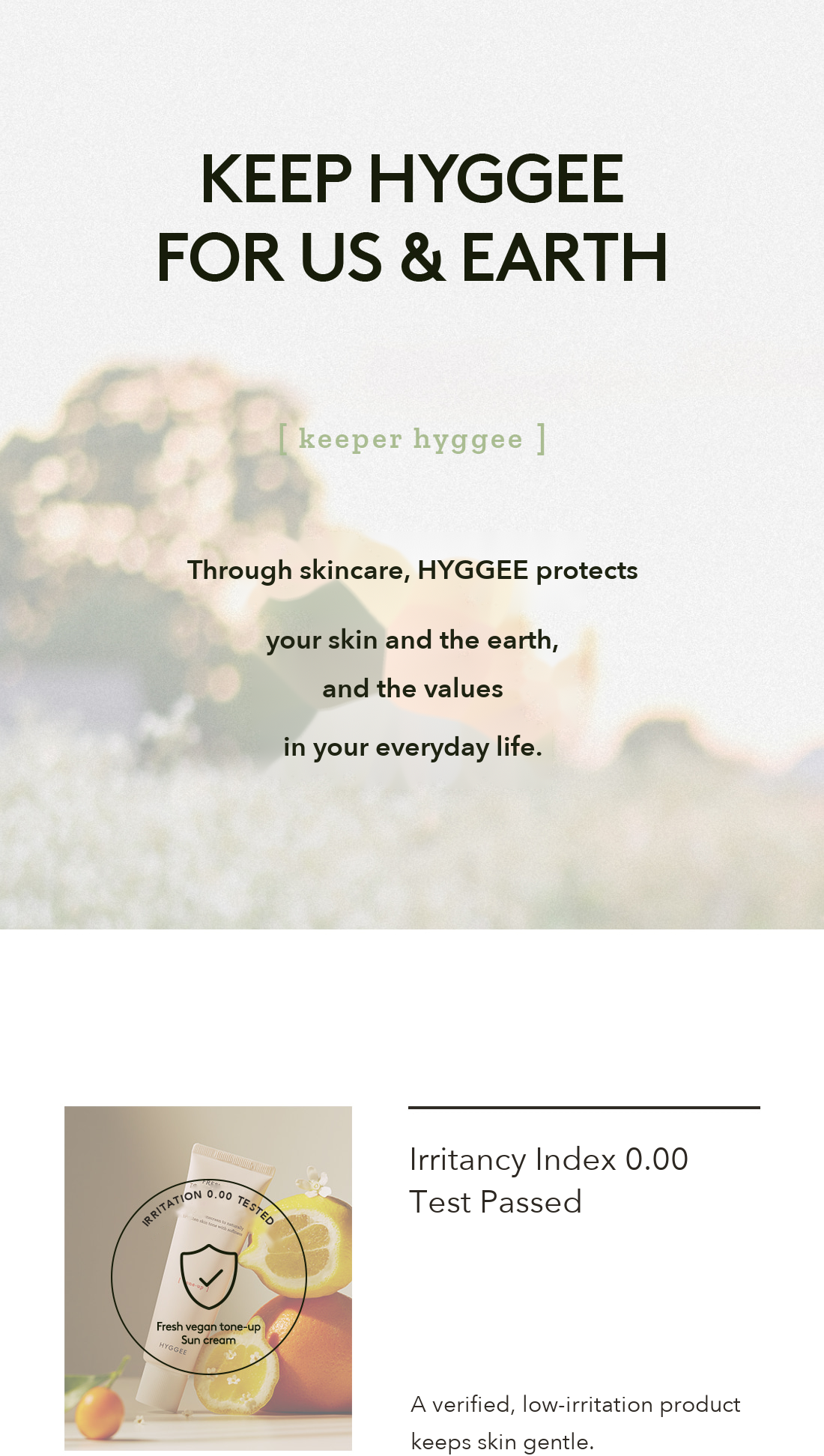 HYGGEE Fresh Vegan Tone-Up Sun Cream detail 27