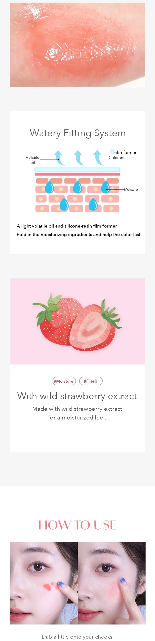 A'PIEU The Pure Candy Water Cheek detail 4