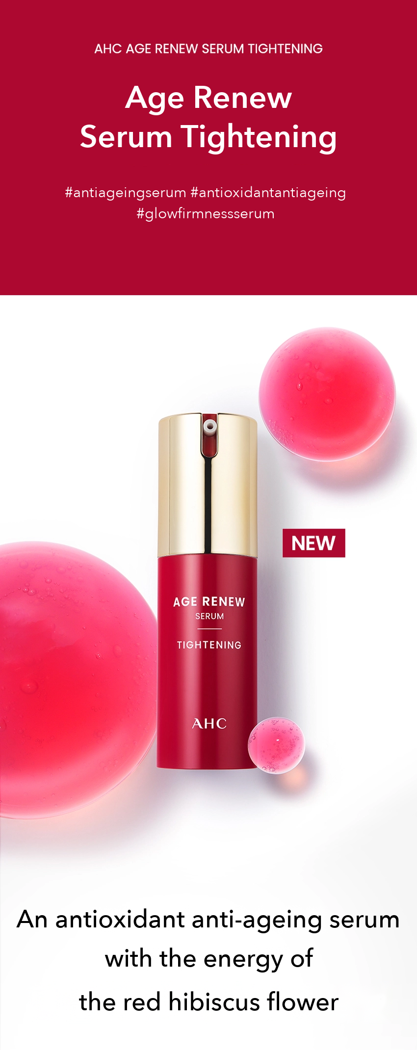AHC Age Renew Serum Tightening detail 02