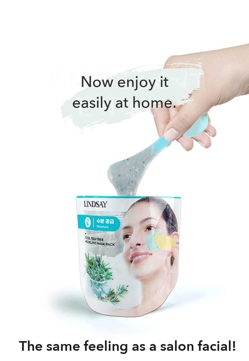 LINDSAY Calming Herb Modeling Mask Pack detail 2