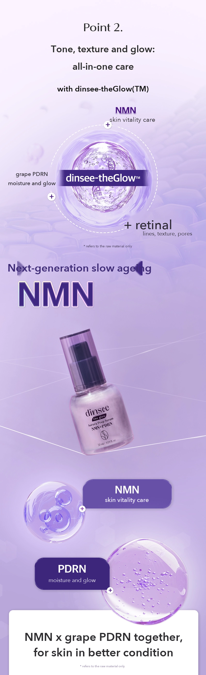 dinsee the glow Aurora Prep Serum detail 04