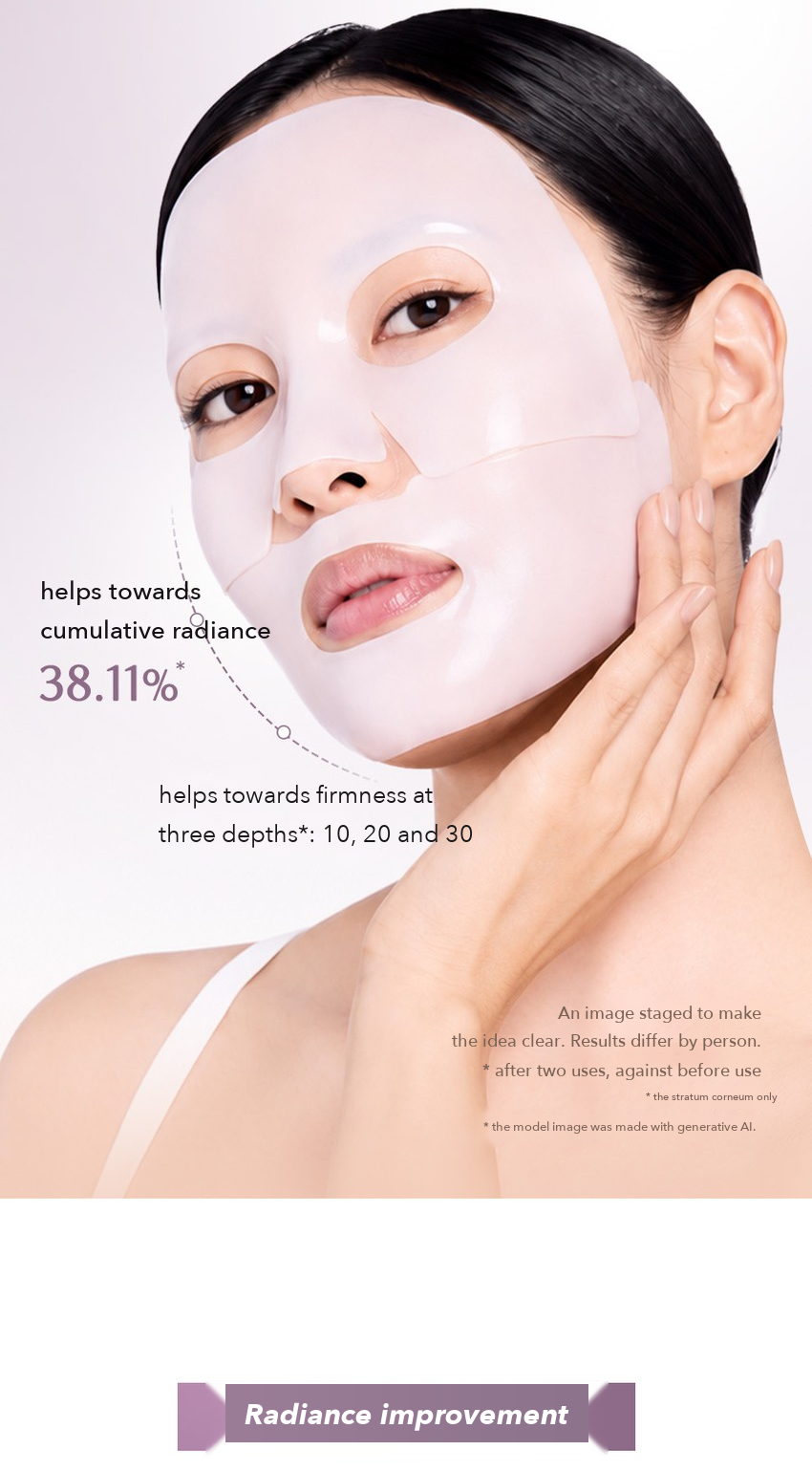 AROCELL Peptacollagen Ampoule Gel Mask detail 07