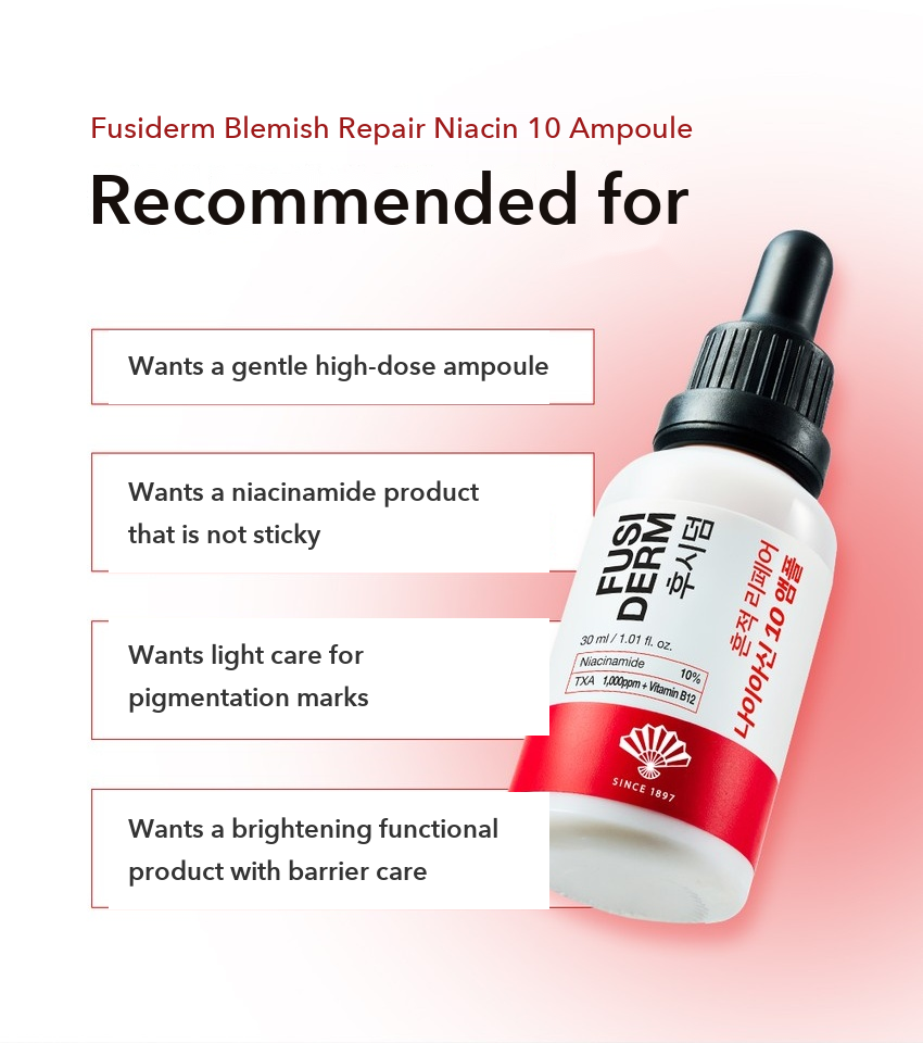 FUSIDERM Blemish Repair Niacin 10 Ampoule detail 4