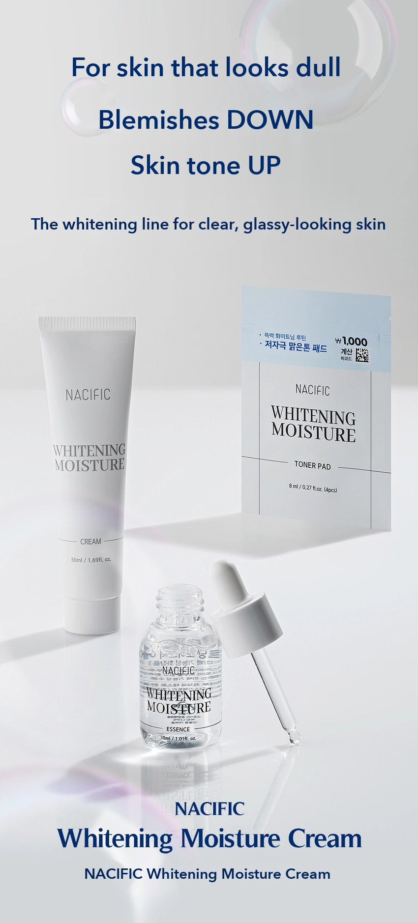 NACIFIC Whitening Moisture Cream detail 1
