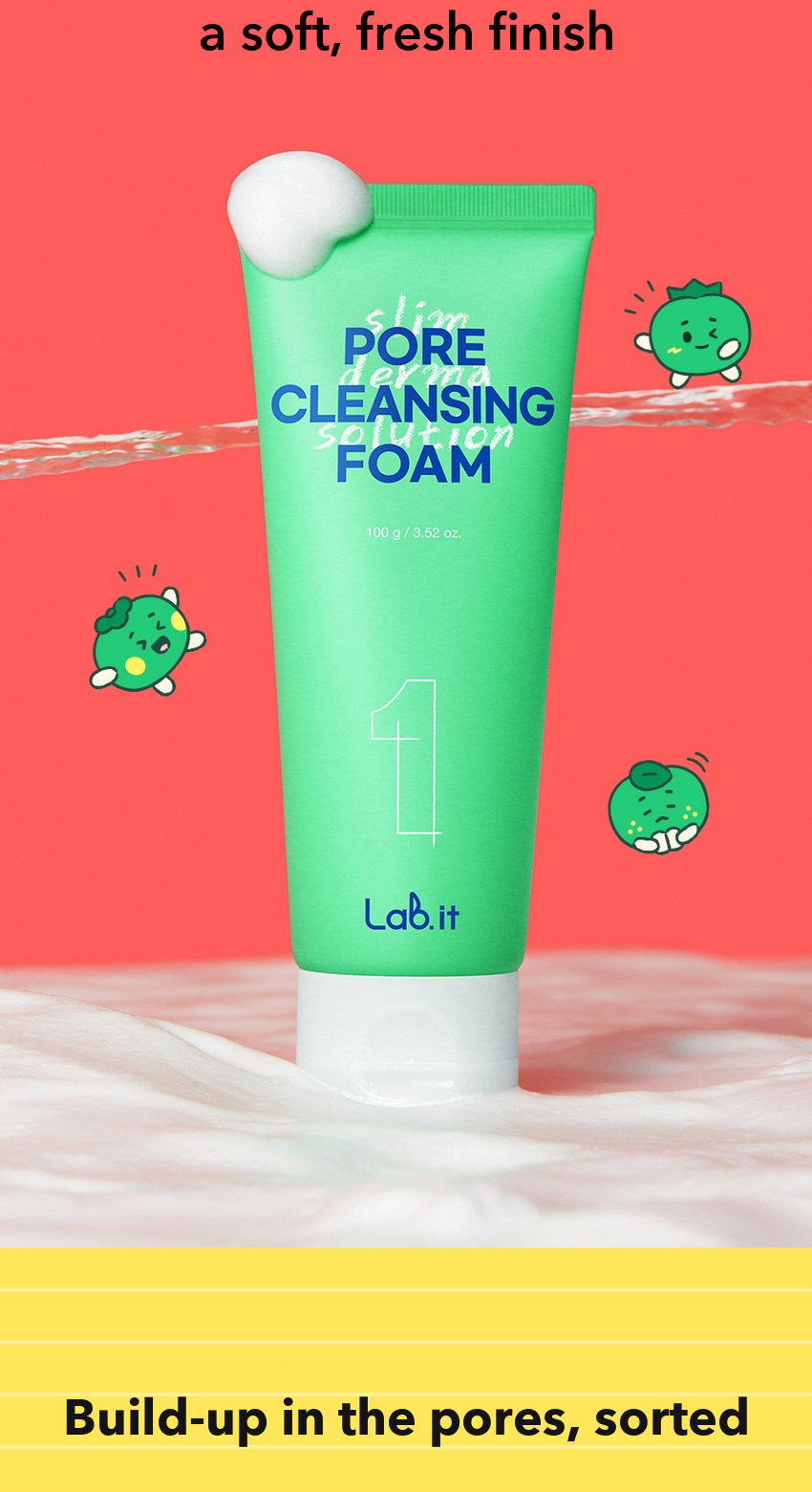 Lab.it Pore Cleansing Foam detail 5