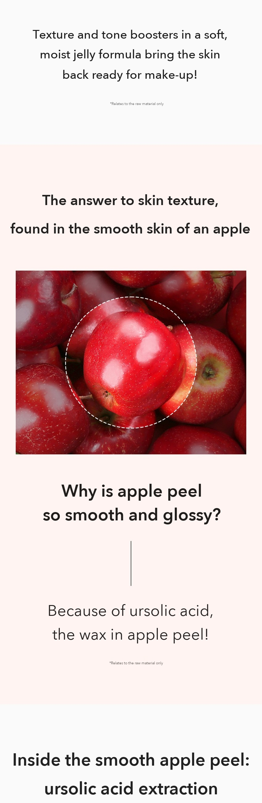 INGREDIENT EDITOR Apple Peel Wash-off Mask detail 3