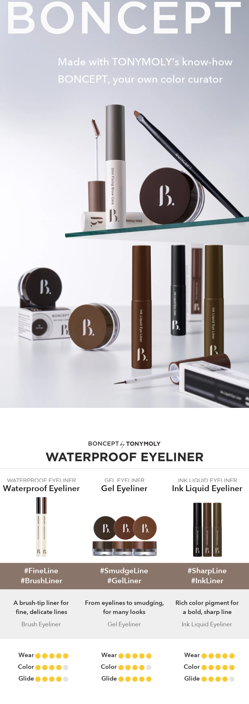 BONCEPT Waterproof Eyeliner detail 08