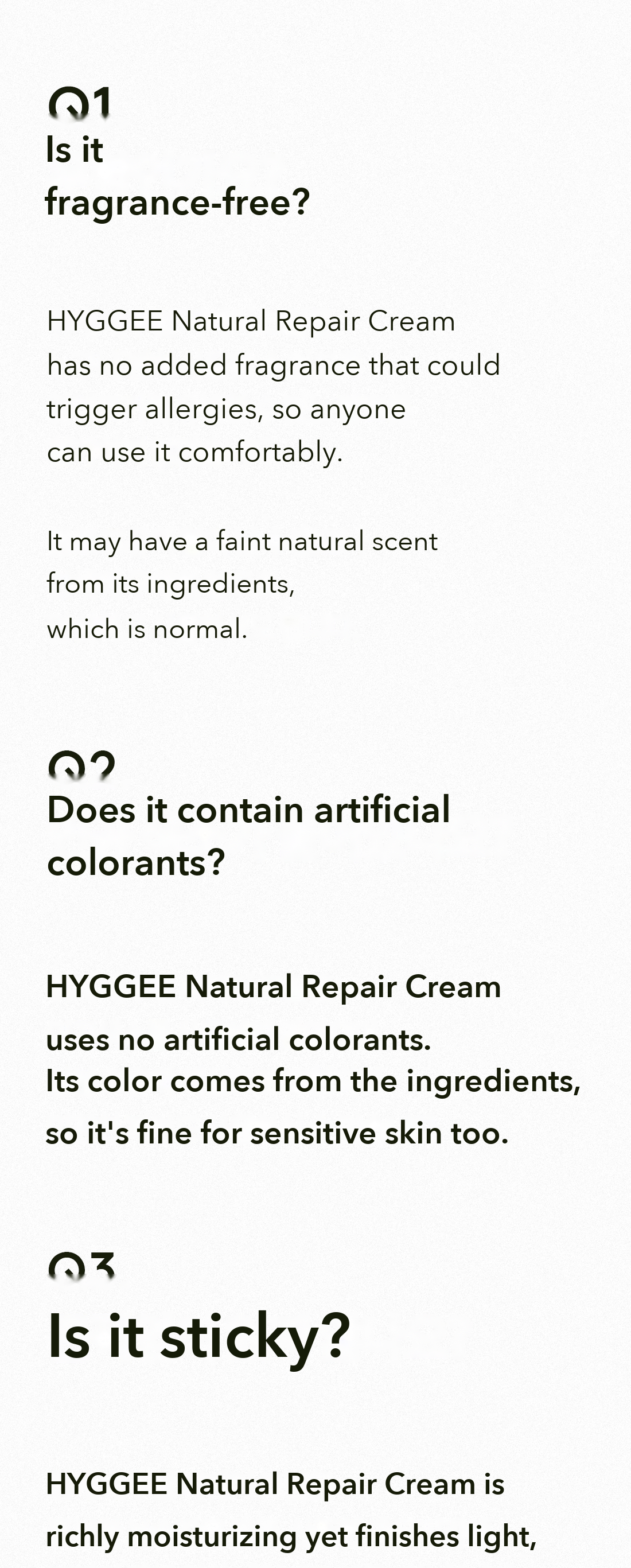 HYGGEE Natural Repair Cream detail 18