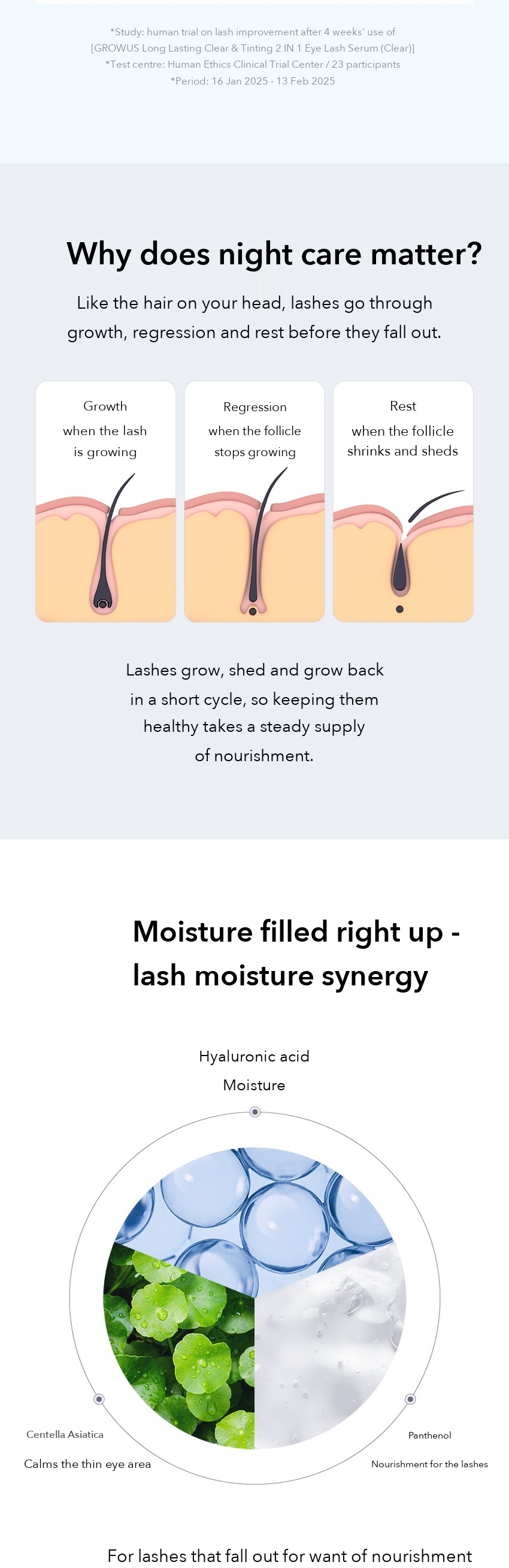 GROWUS 2 in 1 Eye Lash Serum detail 06