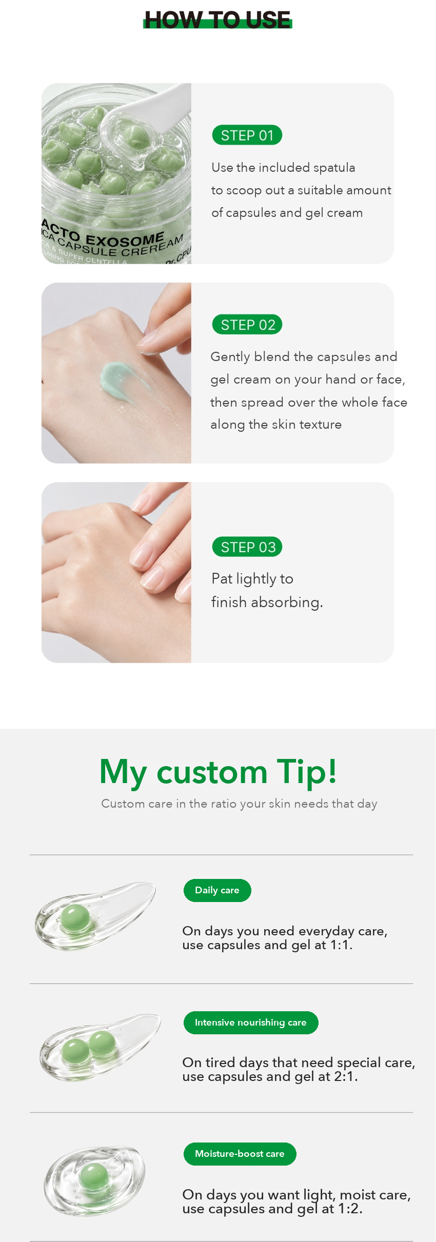 Dr.CPU+ Lacto Exosome Cica Capsule Cream detail 06