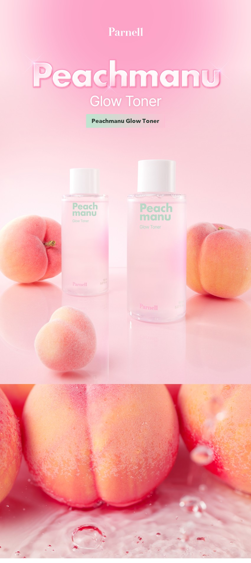 PARNELL Peachmanu Glow Toner detail 01