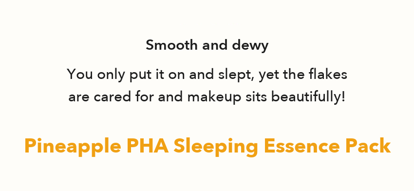 MOMMY CARE Pineapple PHA Sleeping Essence Pack detail 03