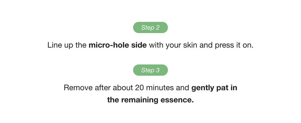 HE:ARIM Calming Cica Hydrogel Mask detail 20