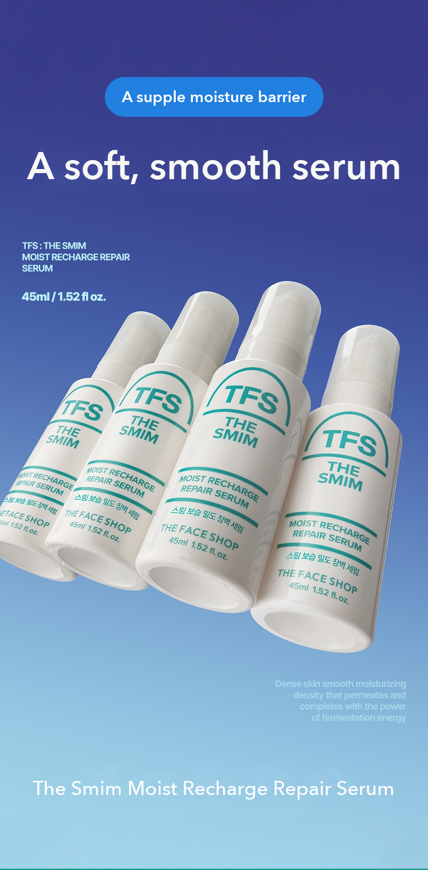 THE FACE SHOP The Smim Moist Recharge Repair Serum detail 01
