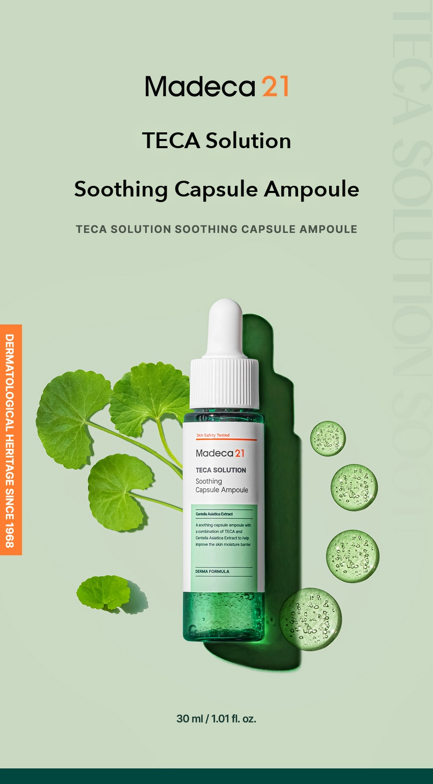 Madeca21 TECA Solution Soothing Capsule Ampoule detail 01