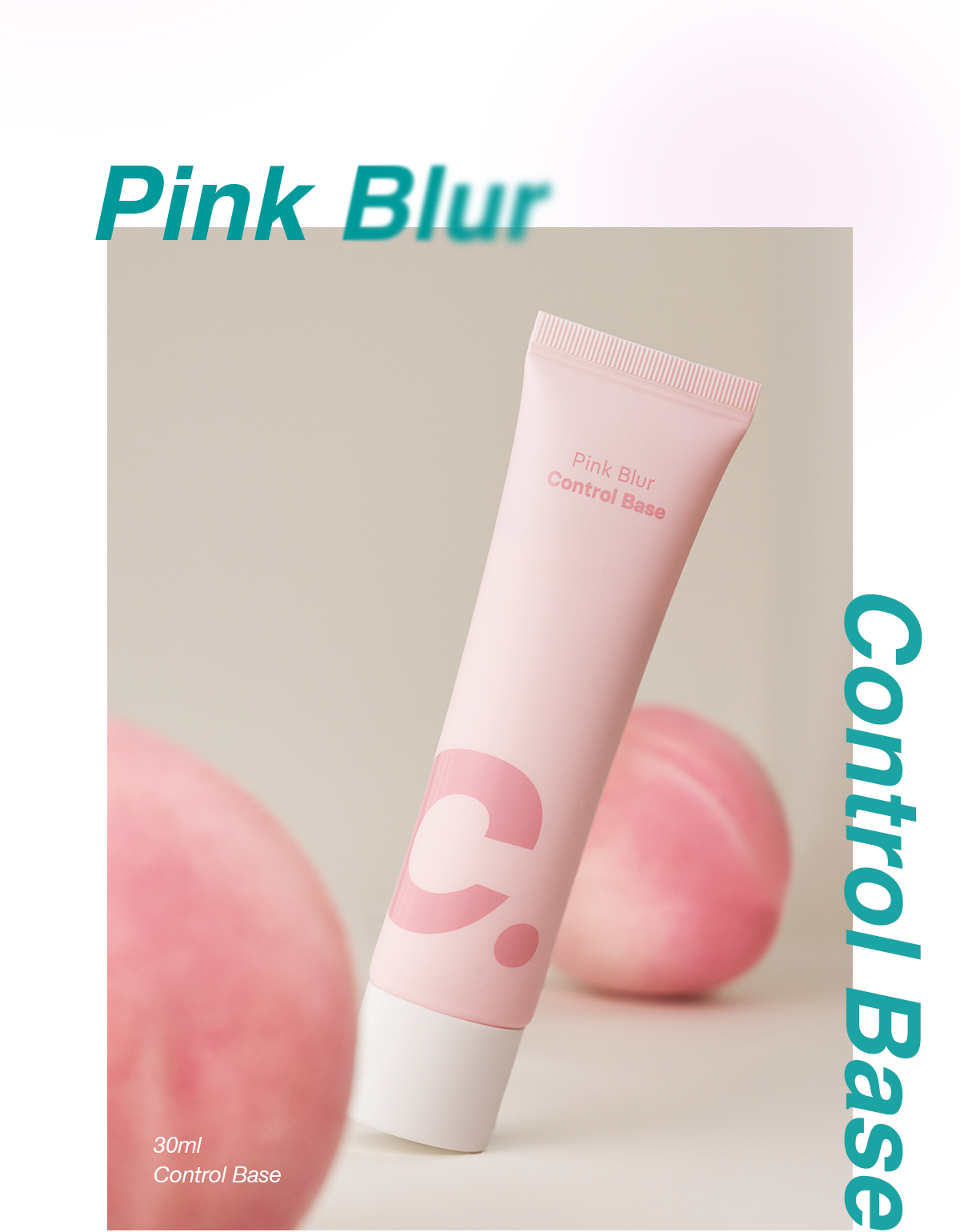 CODE GLOKOLOR Pink Blur Control Base detail 2