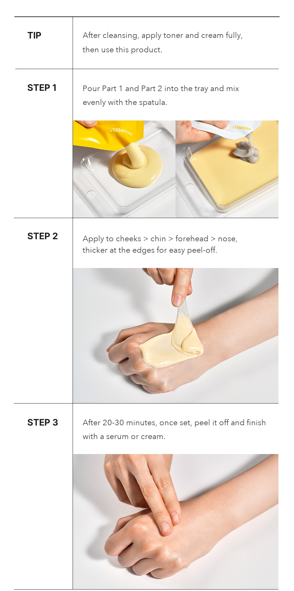 MEDIPEEL Vitamin Tone Care Ice Cream Modeling Pack detail 09