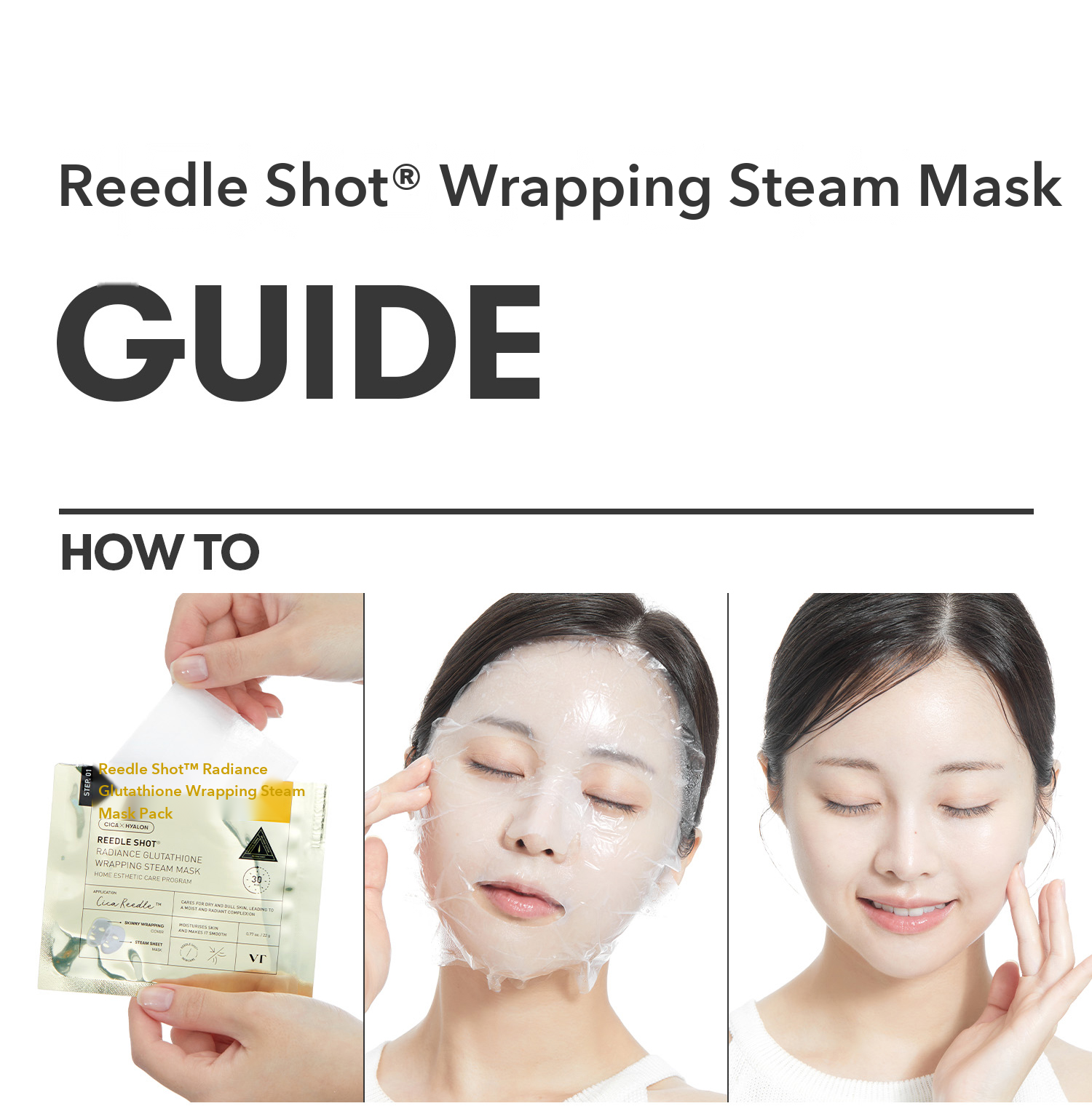 VT Reedle Shot Radiance Glutathione Wrapping Steam Mask 22g detail 15