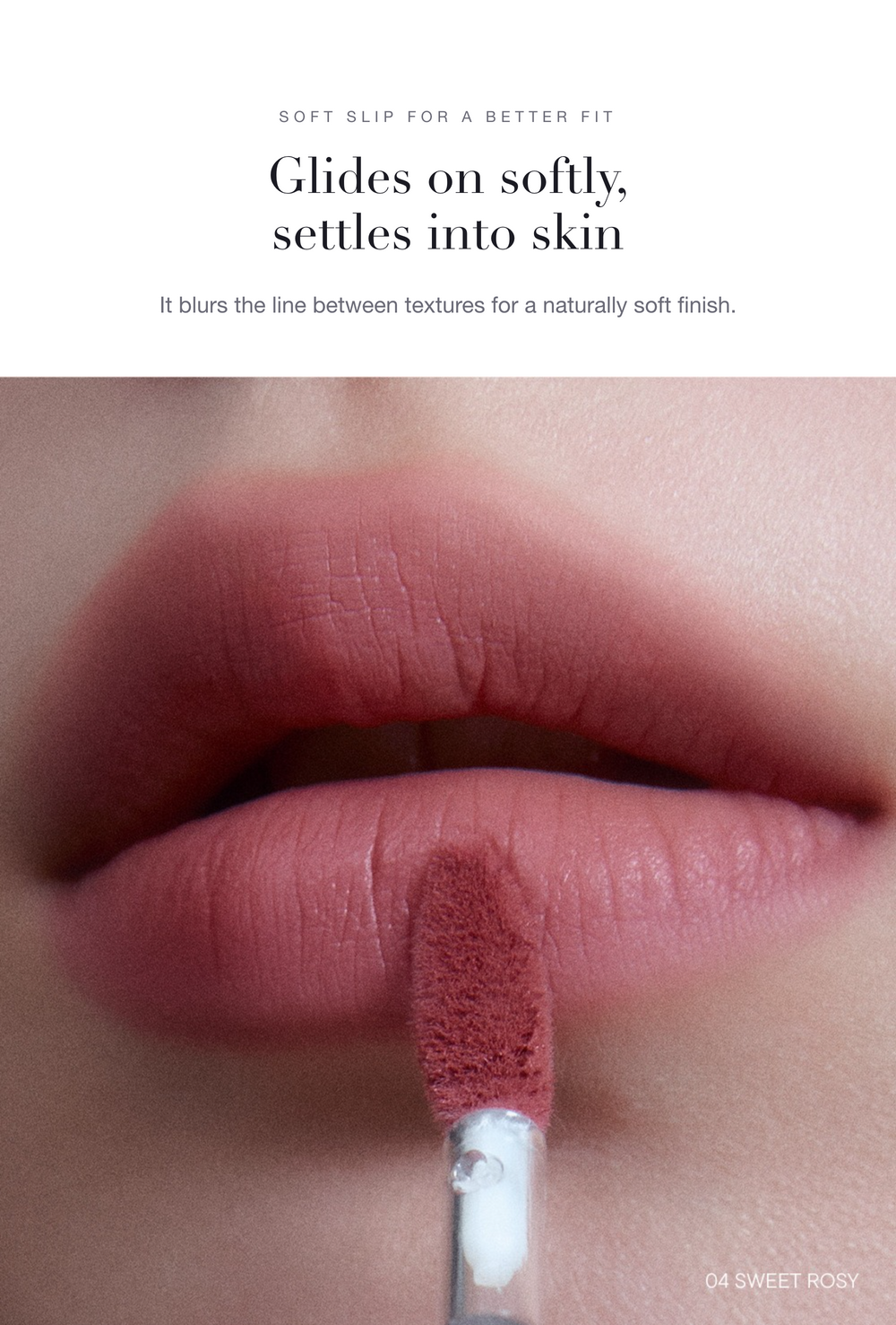 HEVVY MAKEUP Blurring Slip Fit Lip & Cheek detail 05