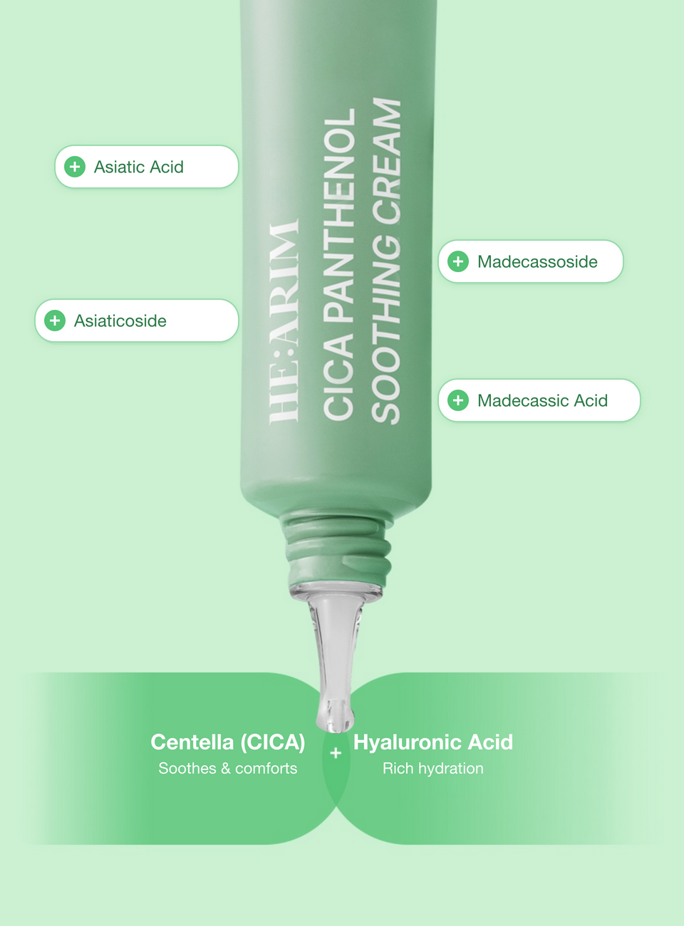 HE:ARIM Cica Panthenol Soothing Cream detail 10