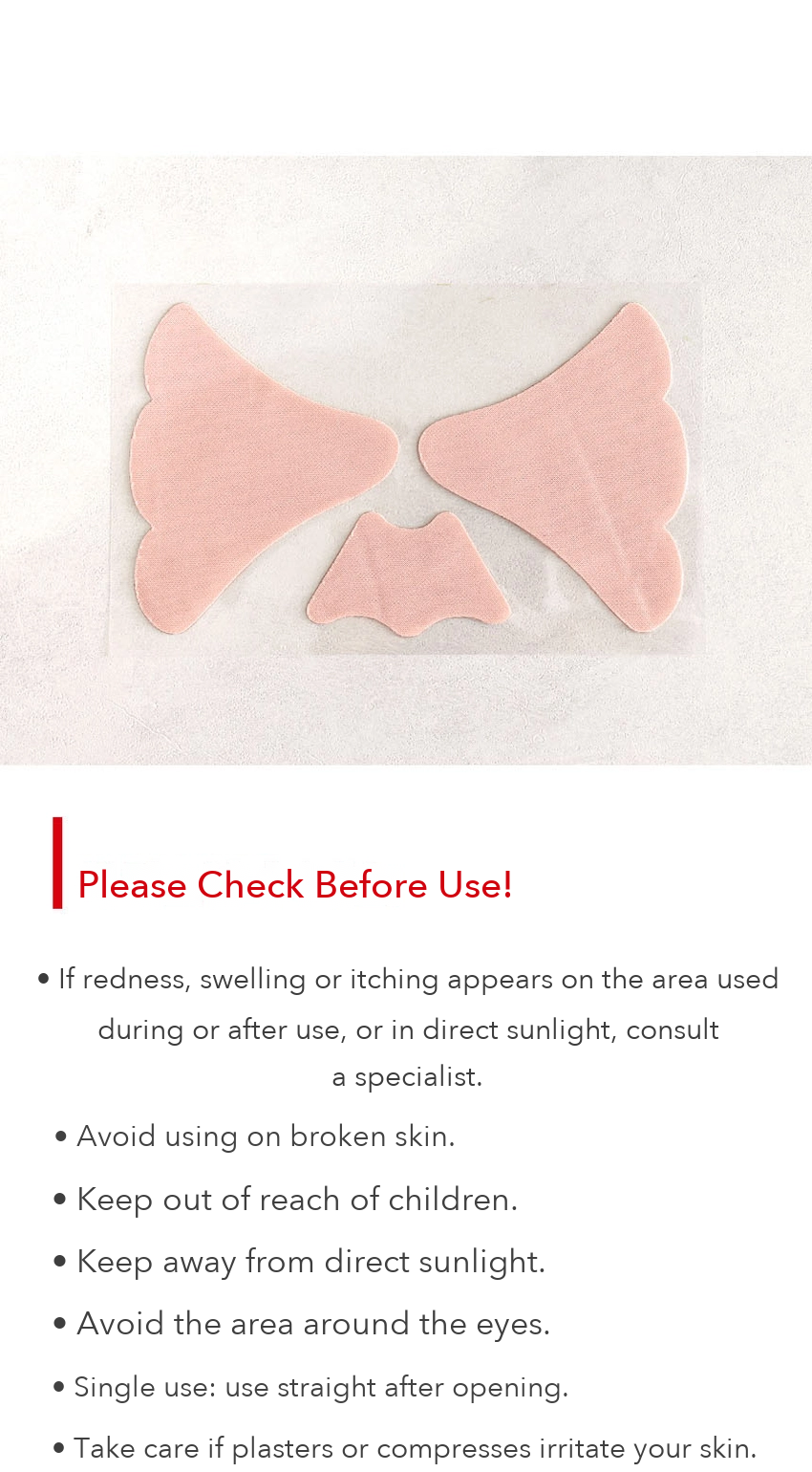 DAISO Outdoor Hydrogel Sun Patch Wide detail 04