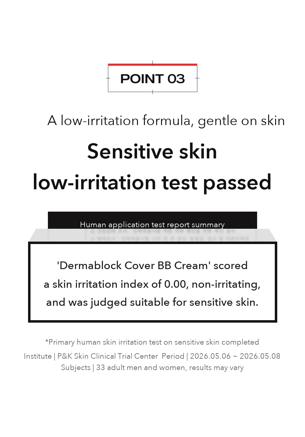 DERMABLOCK Cover BB Cream detail 08