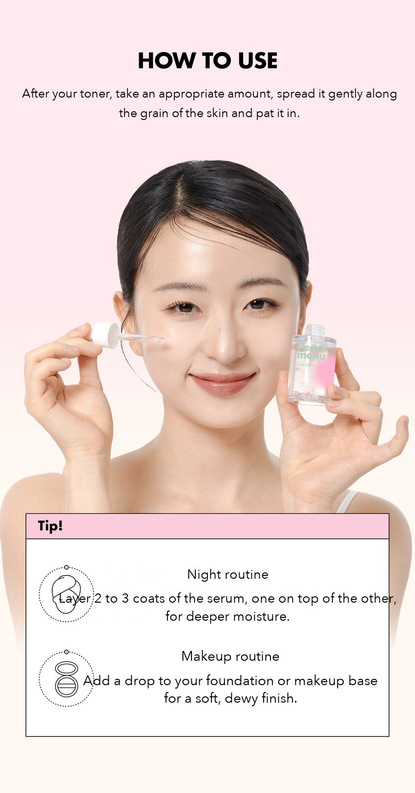 PARNELL Peachmanu Glow Serum detail 08
