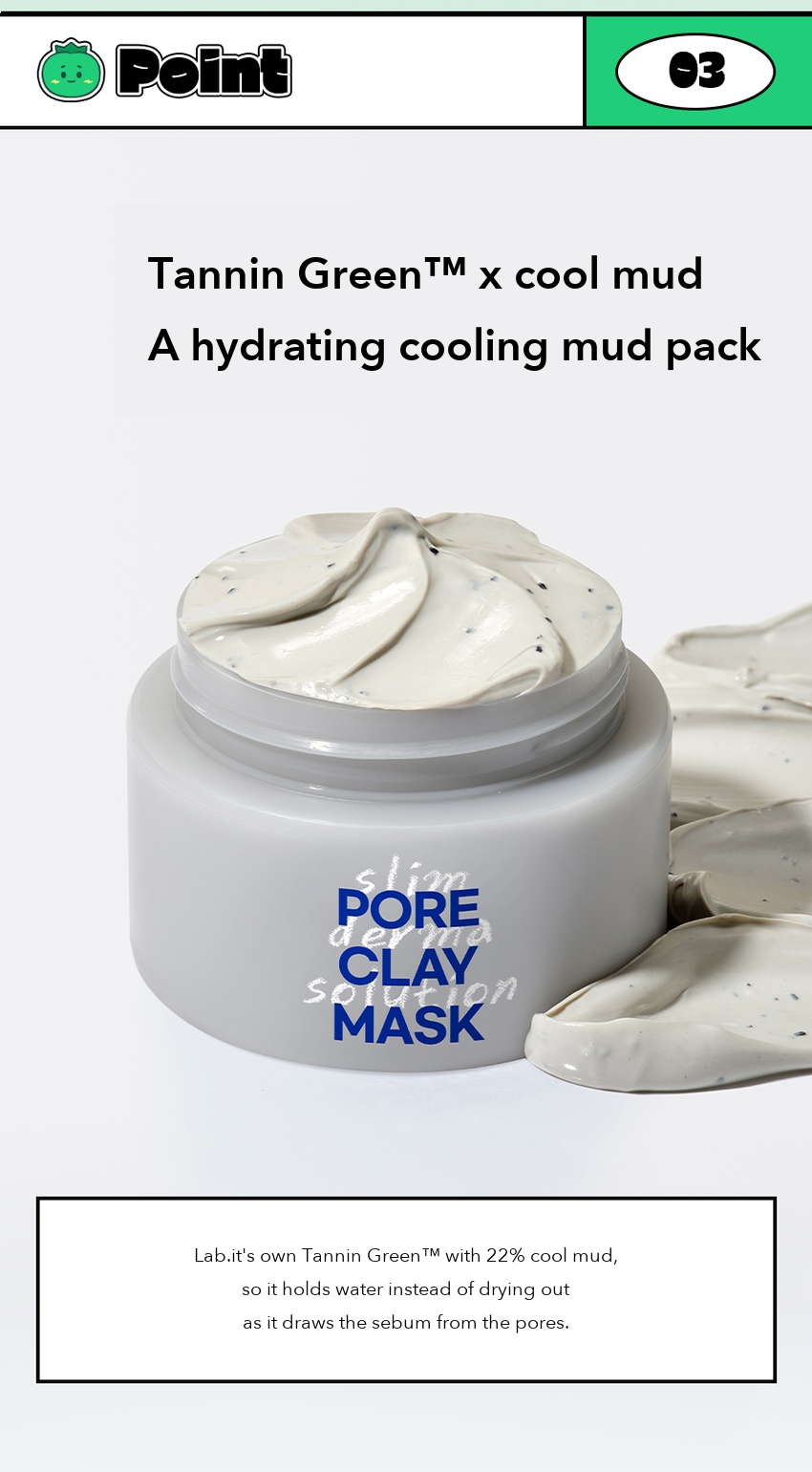 Lab.it Pore Clay Mask detail 7