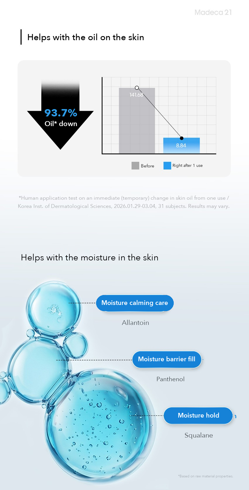 Madeca21 TECA Solution Fresh Gel Cleanser detail 07
