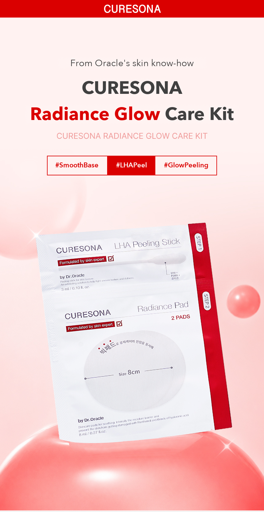 Dr.Oracle Curesona Radiance Glow Care Kit detail 01