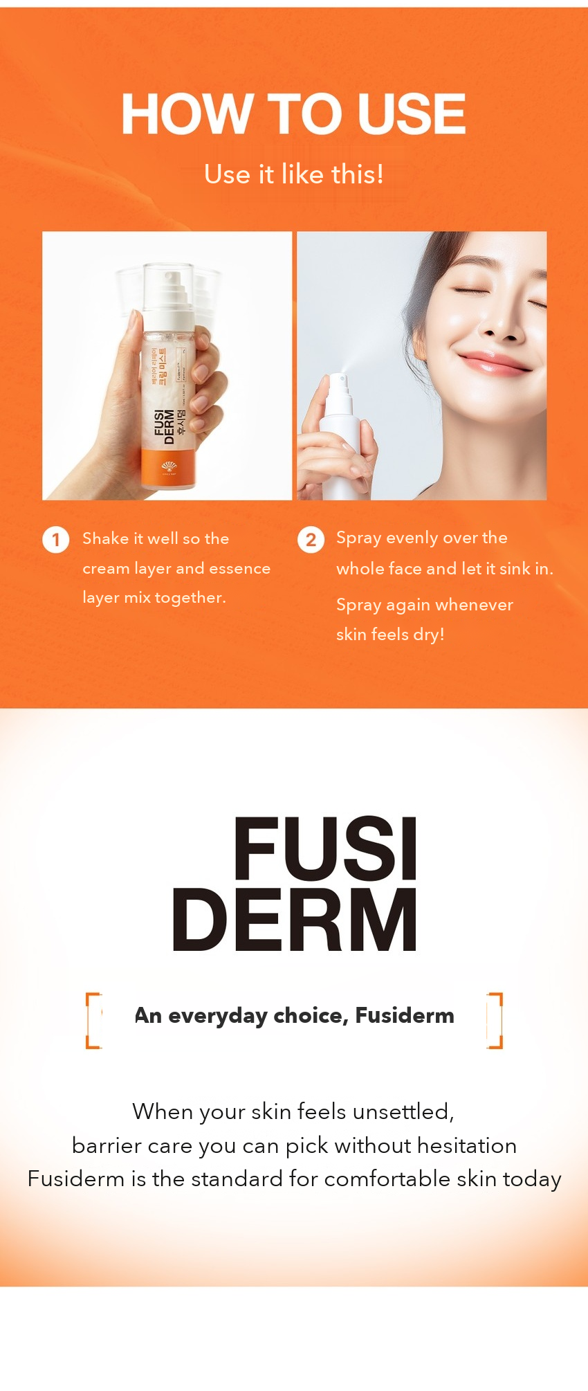 FUSIDERM Barrier Repair Cream Mist detail 7