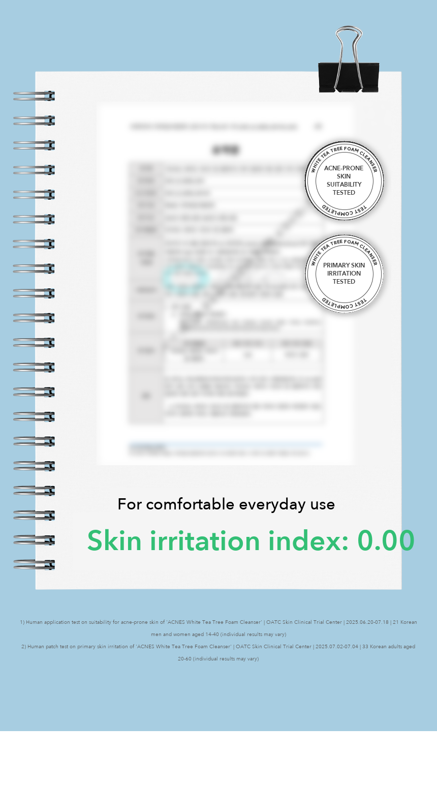 ACNES White Tea Tree Foam Cleanser 100ml detail 09