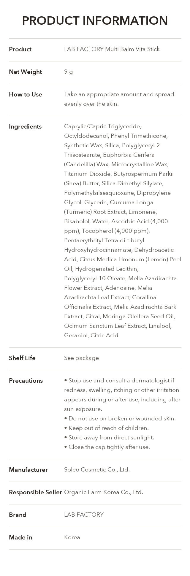 Lab Factory Multi Balm Vita Stick detail 006