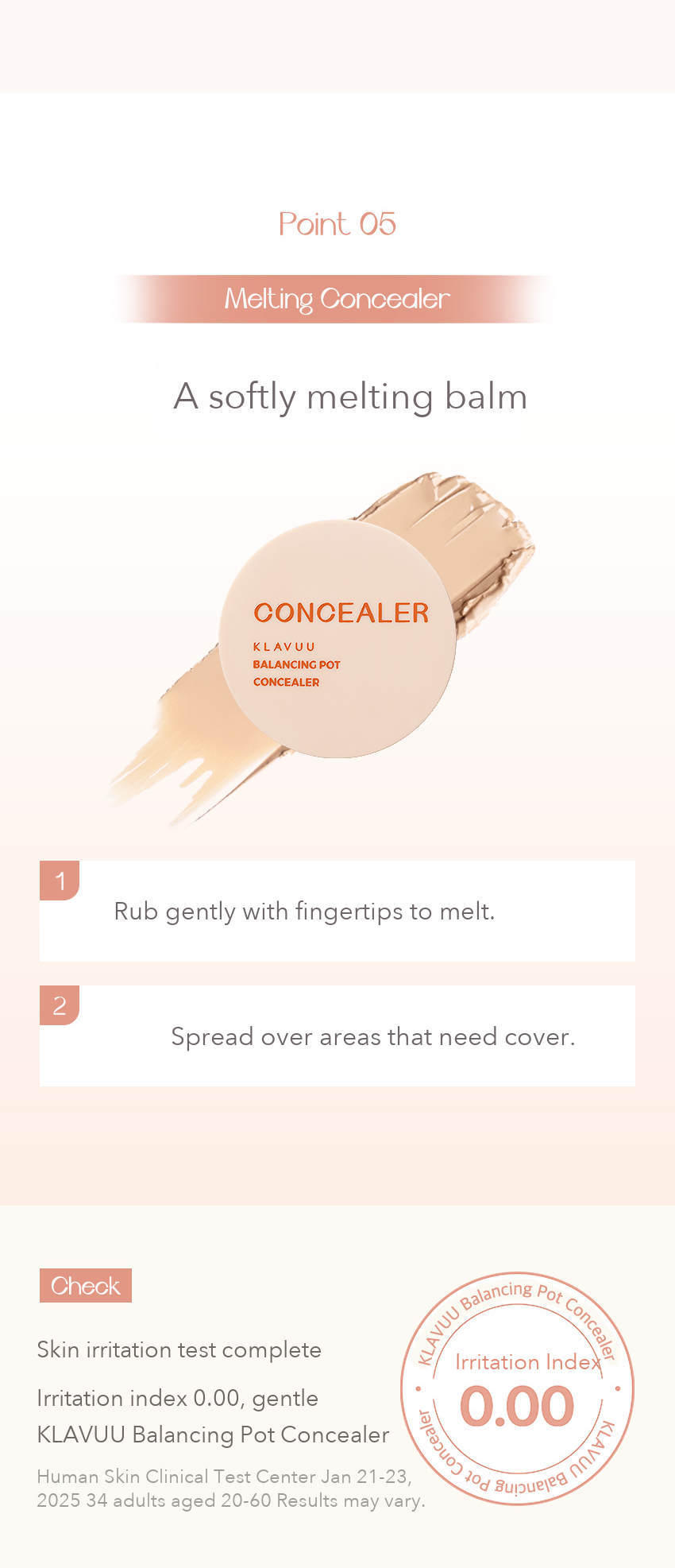 KLAVUU Balancing Pot Concealer 5g detail 08