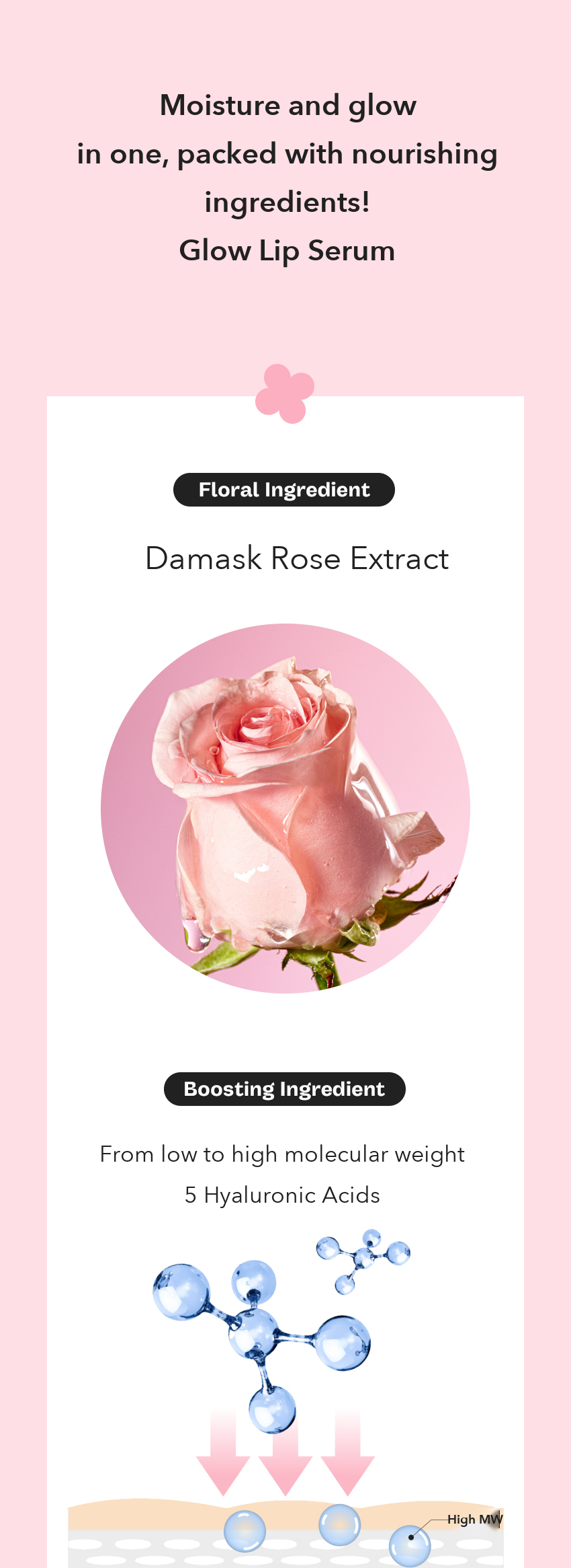 MIMO by MAMONDE Rosy-Hyalon Glow Lip Serum detail 06