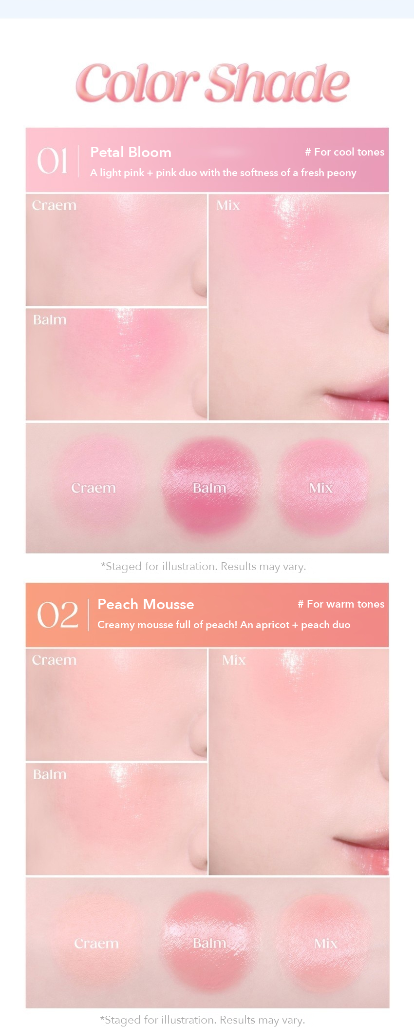 TWINKLE POP Softie Duo Cheek Balm by CLIO detail 03
