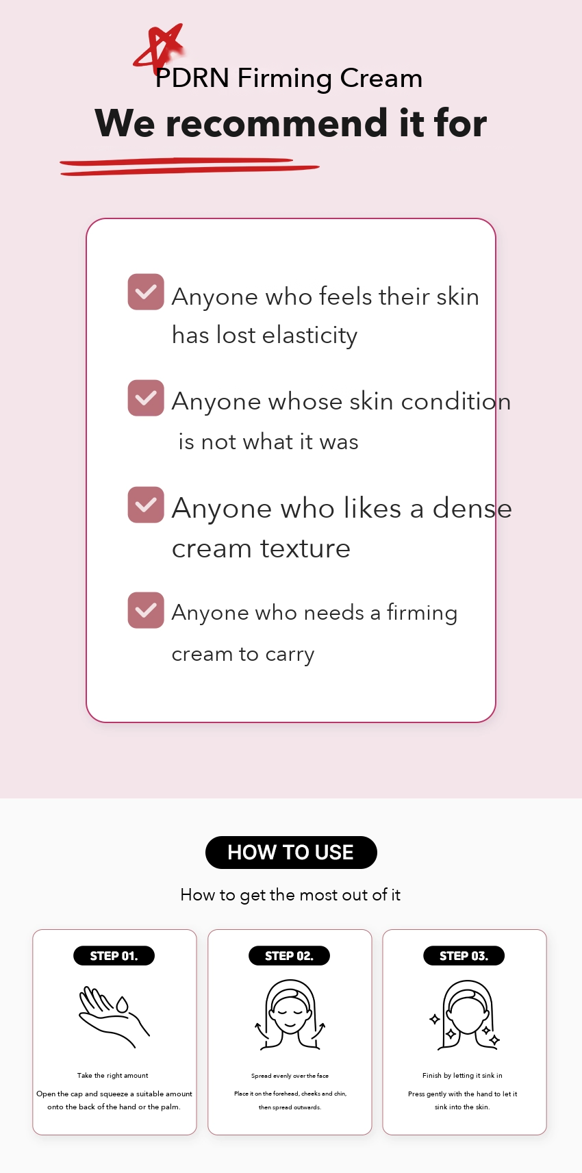 CUREST PDRN Firming Cream detail 7