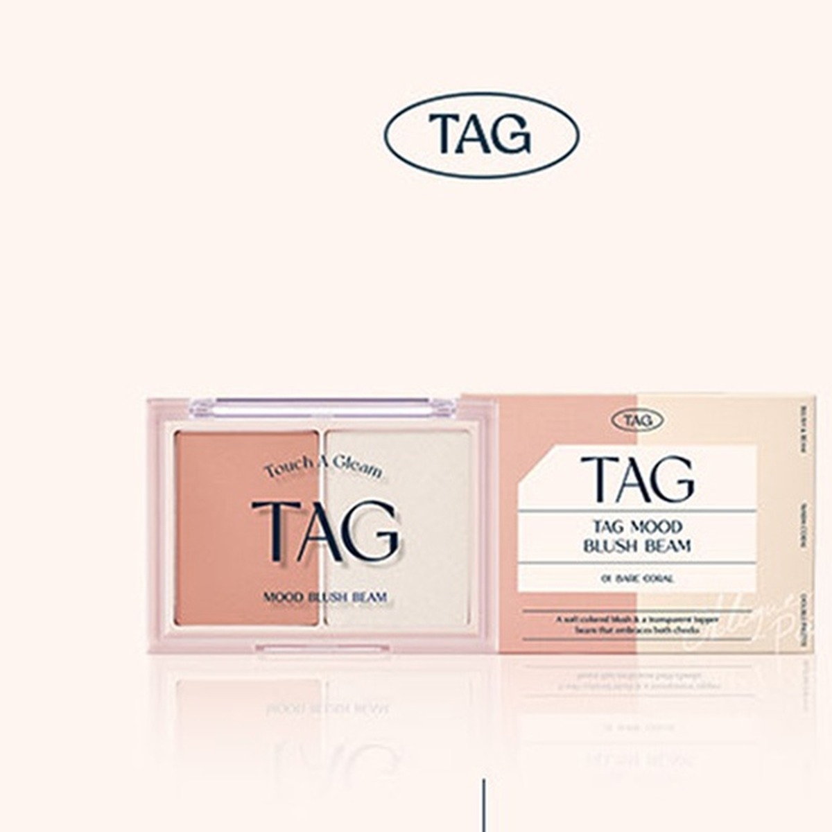 TAG Mood Blush Beam No.2 Fair Mauve 9g