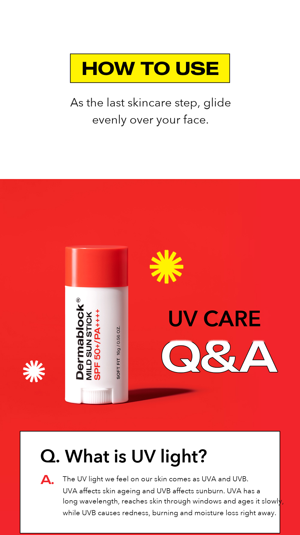 Dermablock Mild Sun Stick detail 8