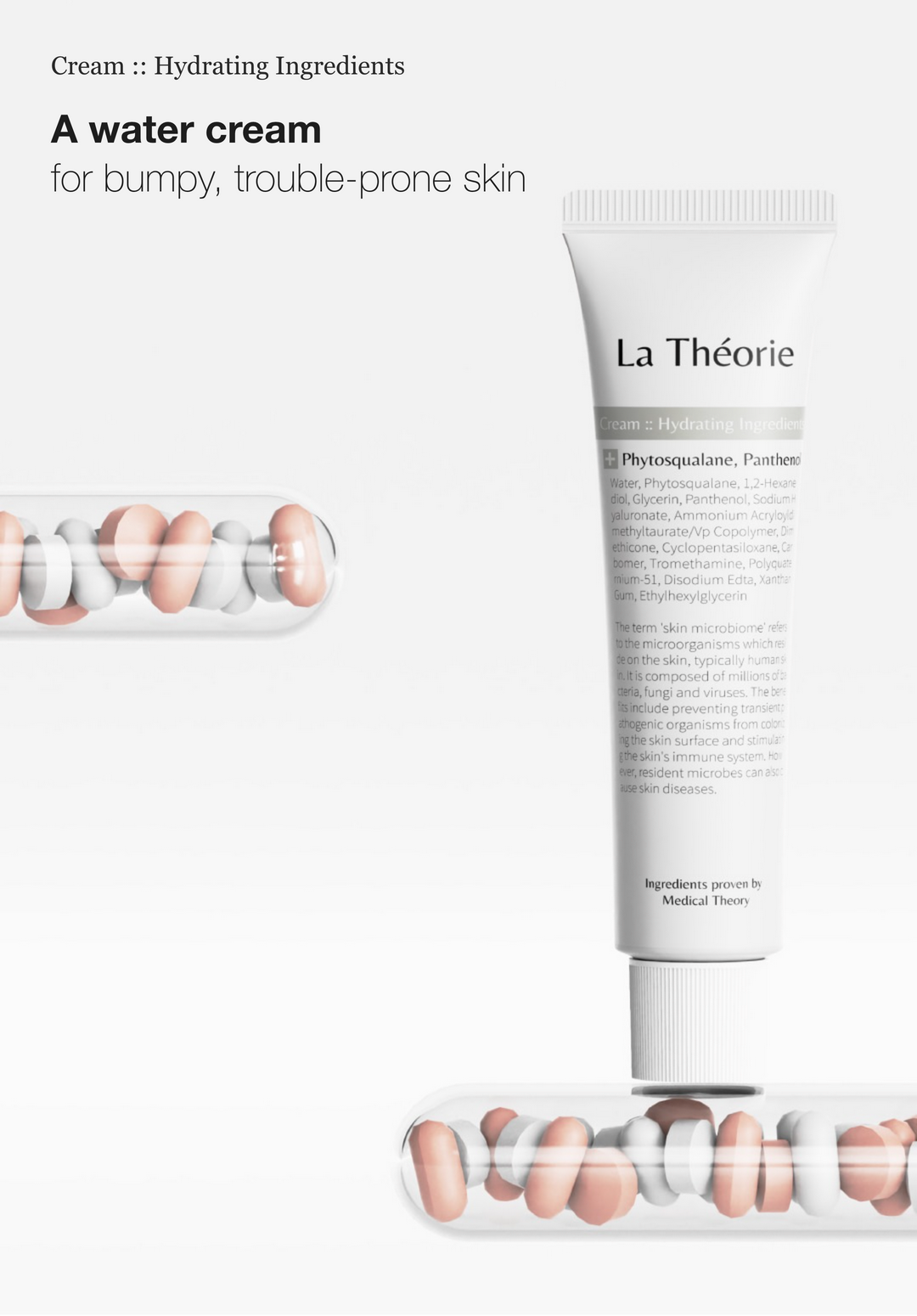 LA THEORIE Cream Hydrating Ingredients detail 01