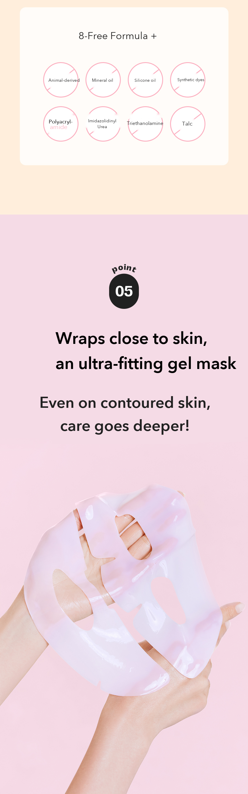 MIMO by MAMONDE Rosy-Hyalon Hydrogel Mask detail 08