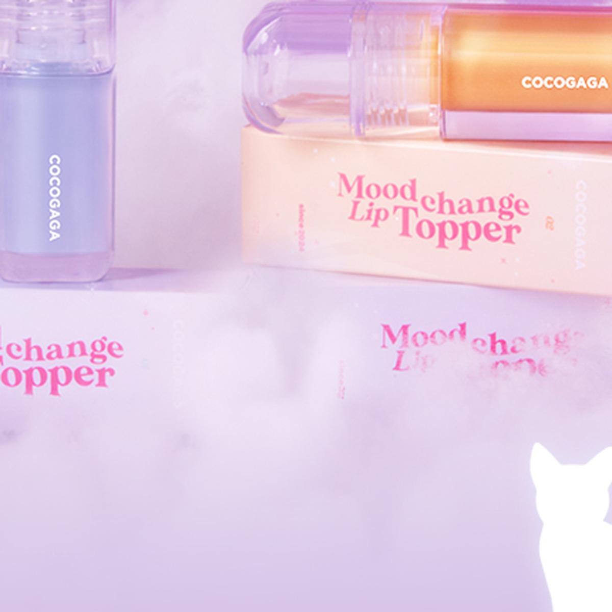 COCOGAGA Lovely Cat Mood Change Lip Topper 4g