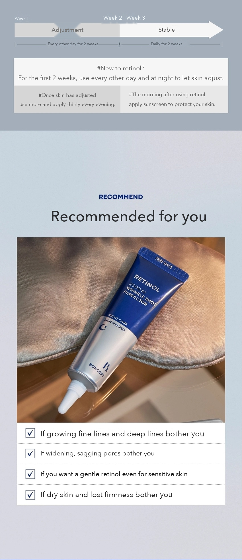 BONCEPT Retinol 2500 IU Wrinkle Shot Perfector 15ml detail 15